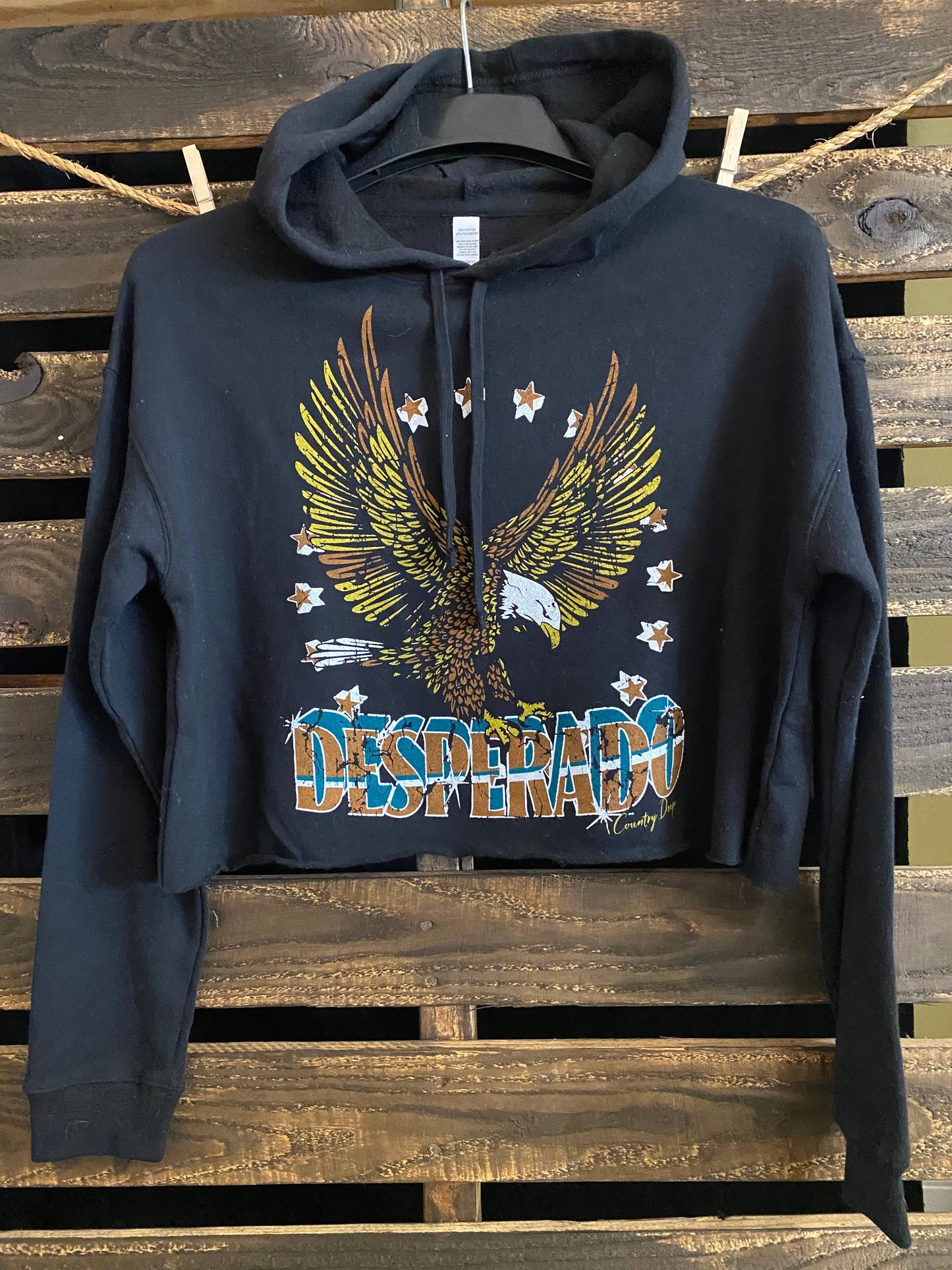 Desperado Cropped Hooded sweatshirt