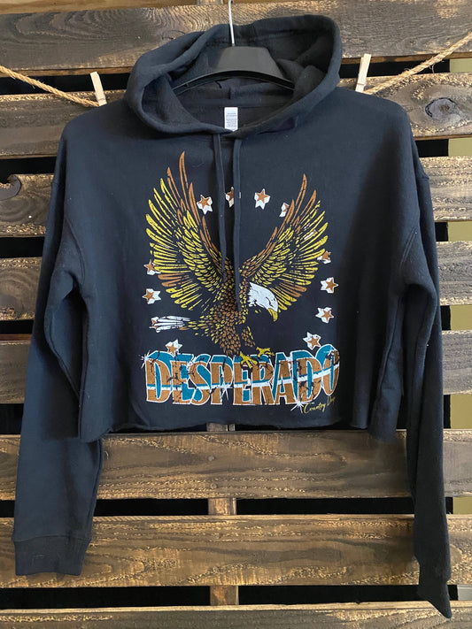 Desperado Cropped Hooded sweatshirt