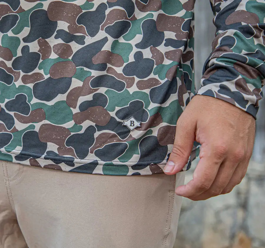 Performance Hoodie - Throwback Camo