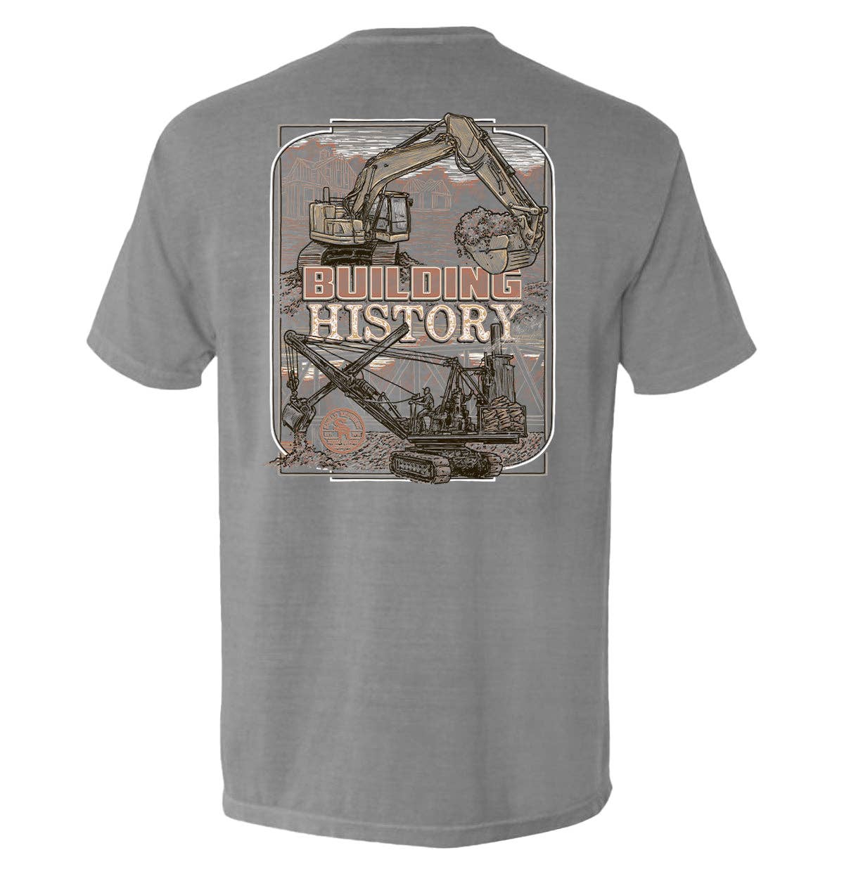 Building History Pocket Tee