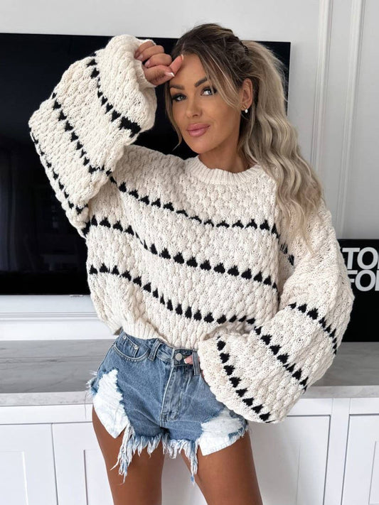 Knit Striped Sweater
