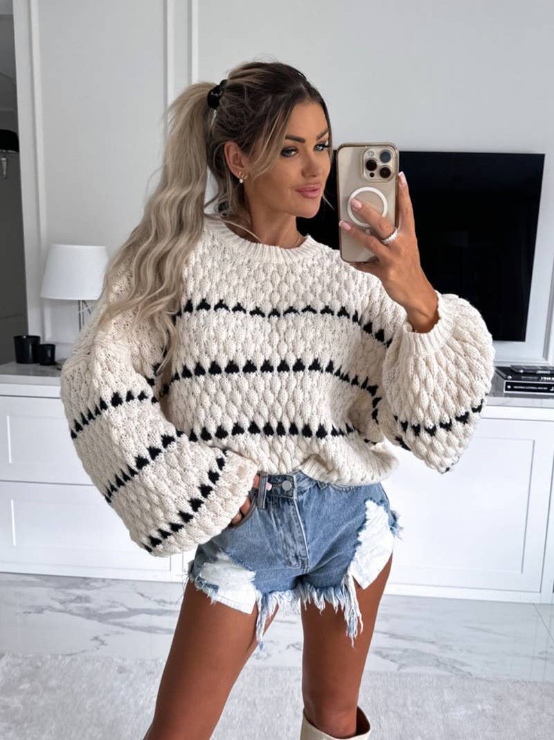 Knit Striped Sweater