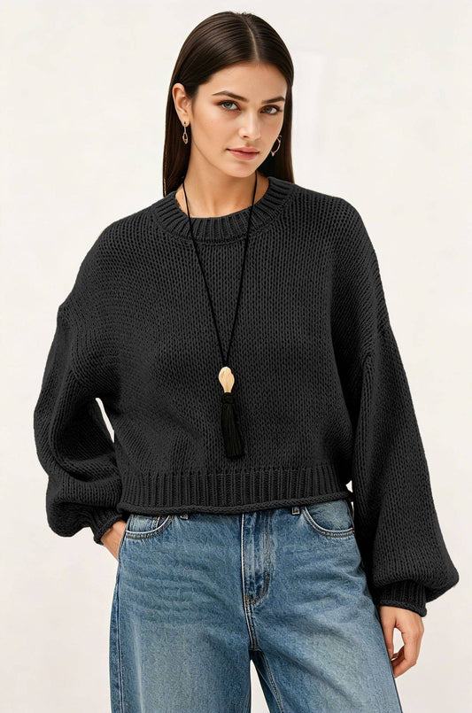 Crewneck Pullover Sweater