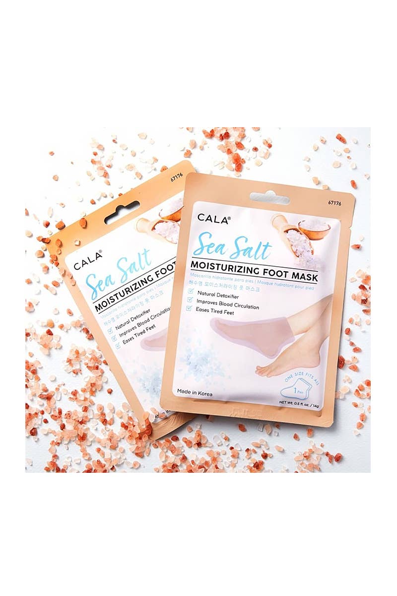 Sea Salt 3 Pairs Moisturizing Foot Mask Set