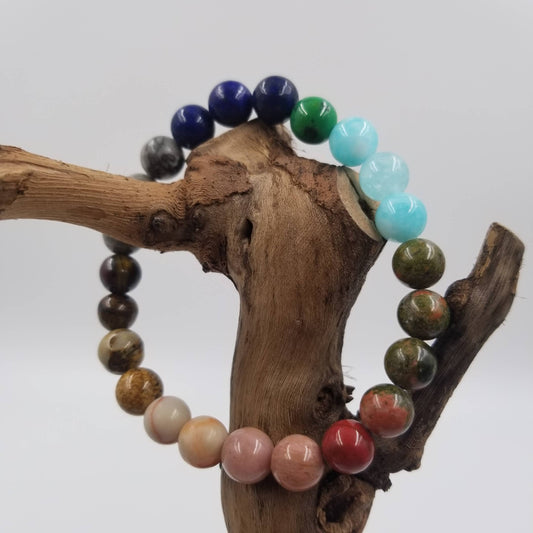 Reiki Boho Gemstone Beaded Bracelets