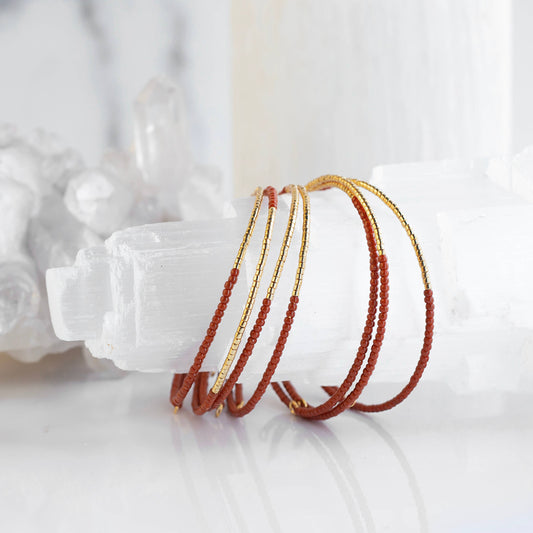 Norah Bangle-Terracotta